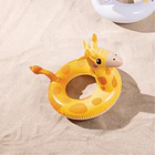 Flotador Inflable Redondo Intex Jirafa 58 cm Big Animal Ring 8