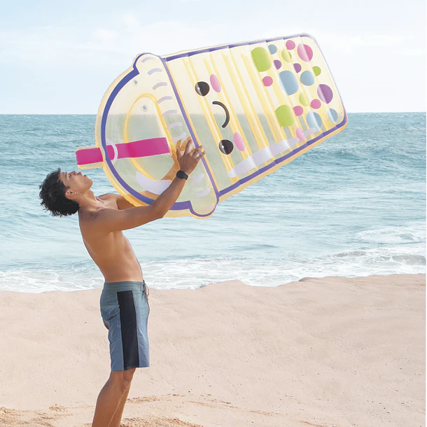 Flotador Inflable Intex Vaso Boba 173x99x20 cm Boba Buddy