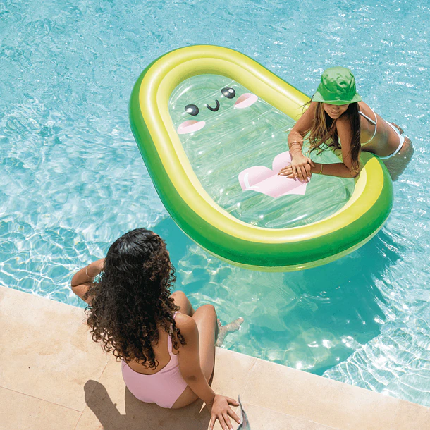 Flotador Inflable Intex Palta 165x114x23 cm Avocado Buddy 2