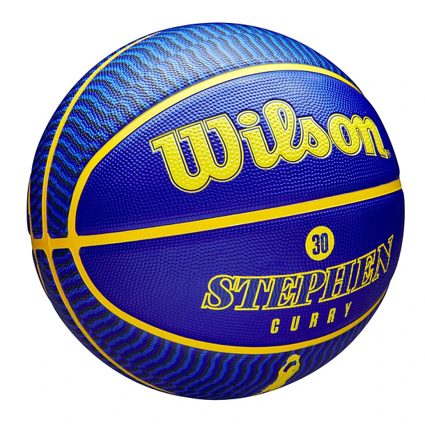 Balón Basketball Wilson NBA Player Icon Curry Tamaño 7 3