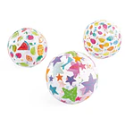 Pelota Inflable Intex Estrellas 51 cm Lively Print Ball 6