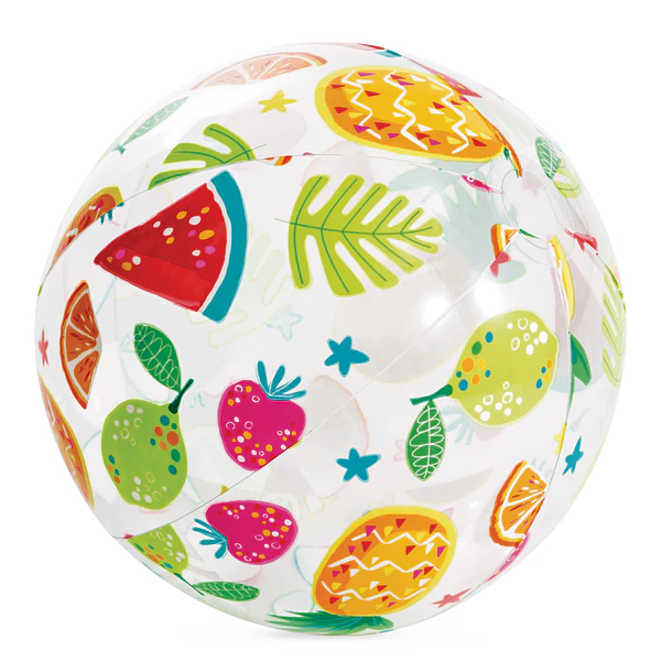 Pelota Inflable Intex Tropical 51 Cm Lively Print Ball