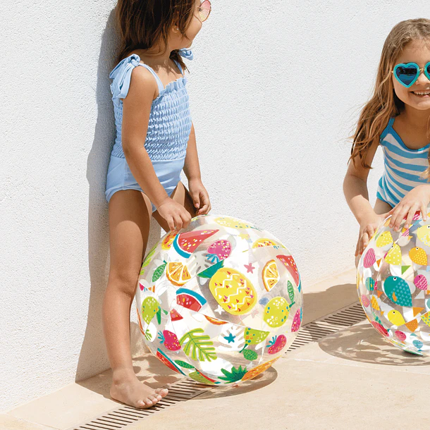 Pelota Inflable Intex Tropical 51 Cm Lively Print Ball