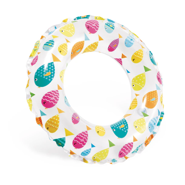 Flotador Inflable Redondo Intex Peces de Coral 51 Cm Lively Print
