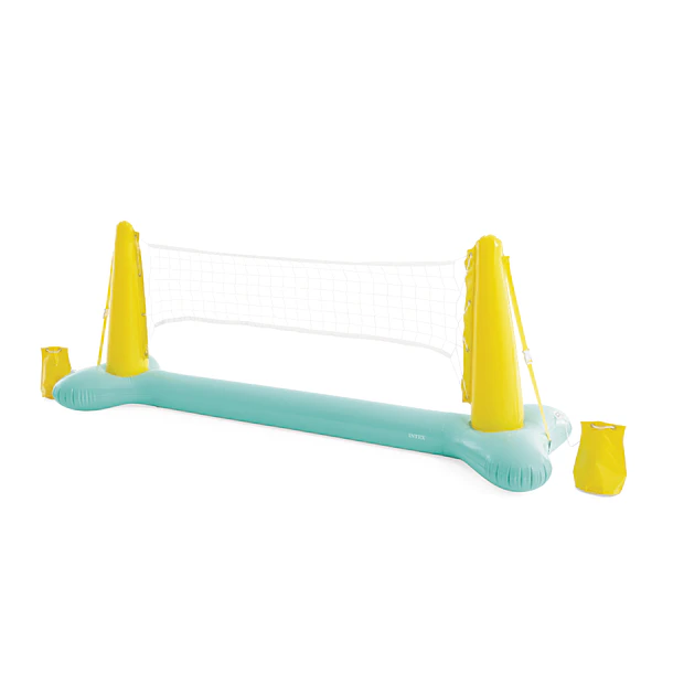 Juego Piscina Inflable Intex Malla De Pool Volleyball + Pelota Inflable 4