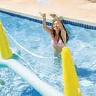 Juego Piscina Inflable Intex Malla De Pool Volleyball + Pelota Inflable 8