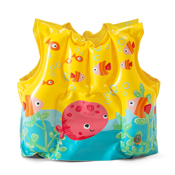 Flotador Inflable Bebé Intex Chaleco Tropical Capacidad 23 kg 3