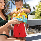 Flotador Inflable Bebé Intex Chaleco Tropical Capacidad 23 kg 7