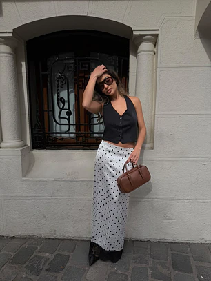 Falda polka dots 