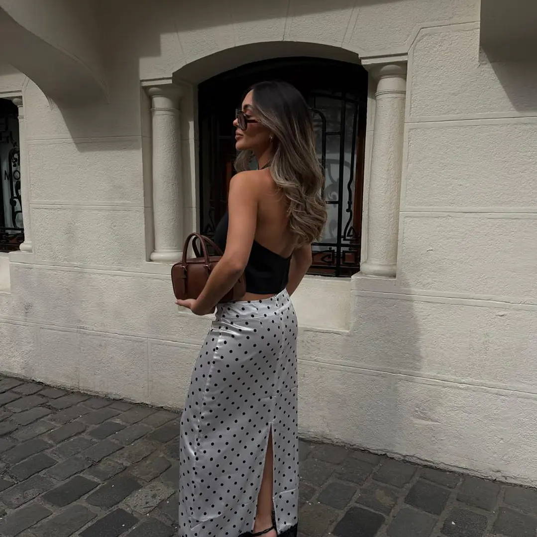 Falda polka dots  2