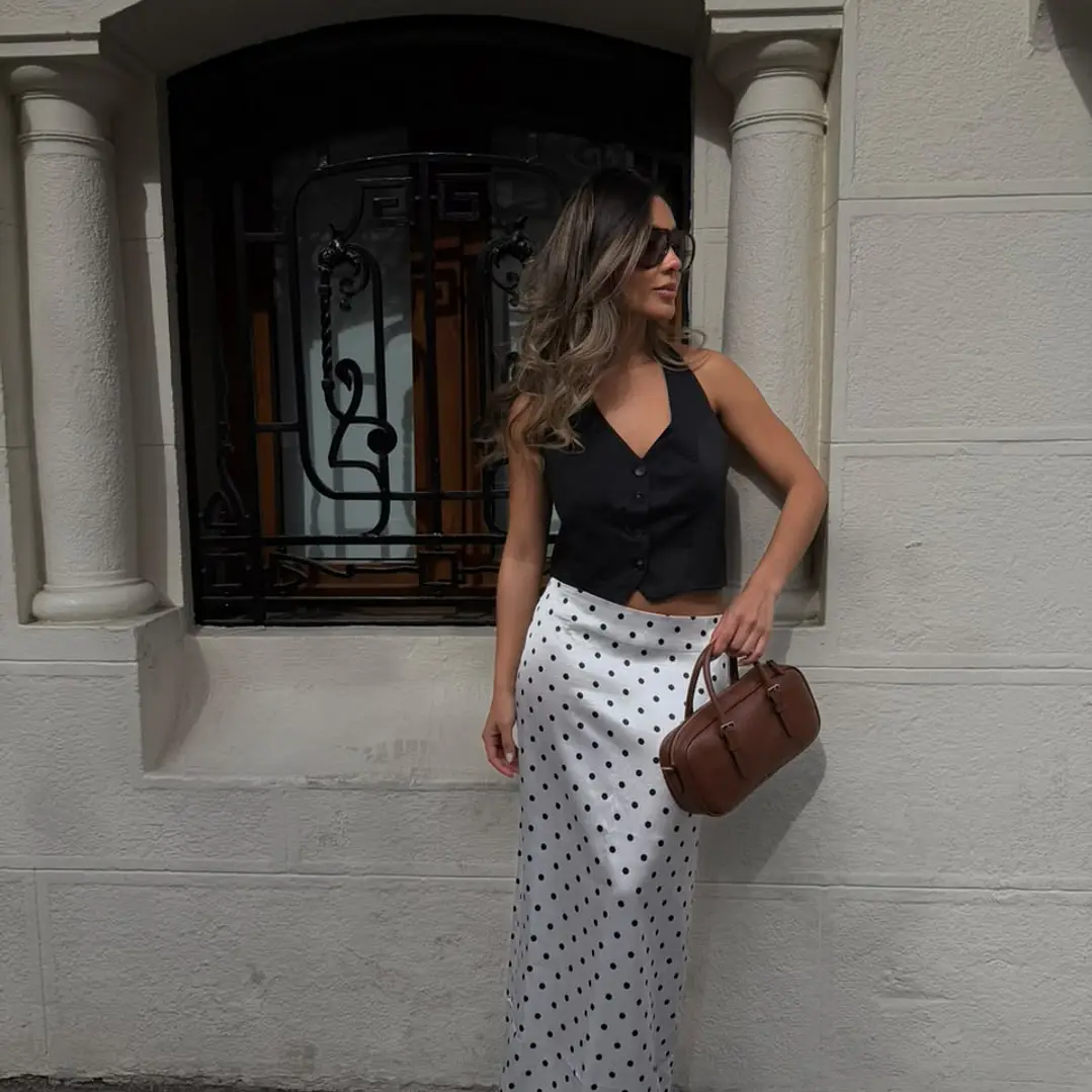 Falda polka dots  3