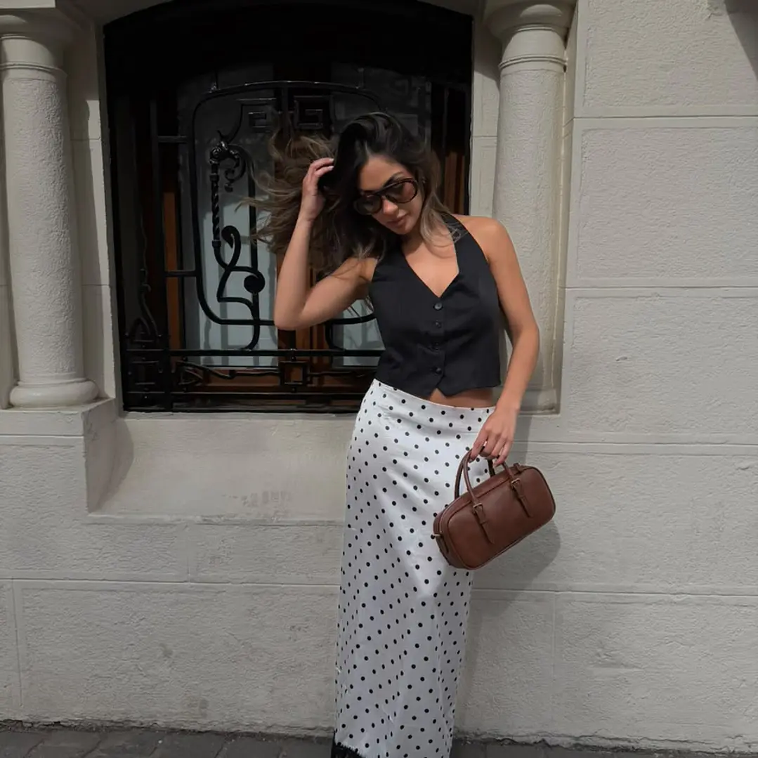 Falda polka dots  5