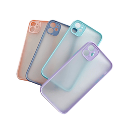 Carcasa para iPhone 12 / 12 Pro Silicona Premium Colores Matte