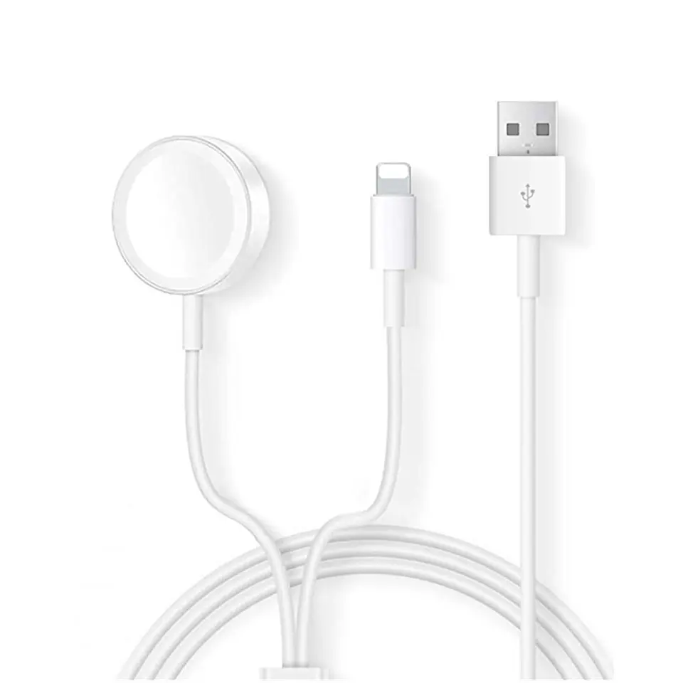 Cargador 2 En 1 para Apple Watch Y iPhone/iPad 1