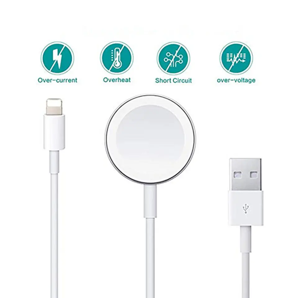 Cargador 2 En 1 para Apple Watch Y iPhone/iPad 2
