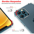 Kit Carcasa para iPhone 13 / Pro / Mini / Max  + Lamina Cerámica + Protector Cámara 4