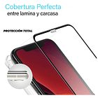 Kit Carcasa para iPhone 13 / Pro / Mini / Max  + Lamina Cerámica + Protector Cámara 7