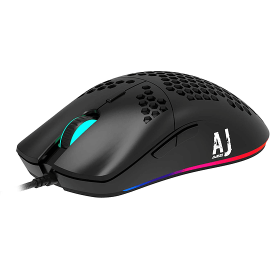 Mouse Gamer Ultraligero Rgb 10.000 Dpi Programable - Ajazz