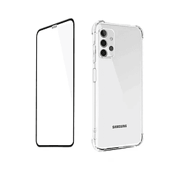 Kit Carcasa Samsung A32 4g Antigolpes + Lamina De Ceramica 9d