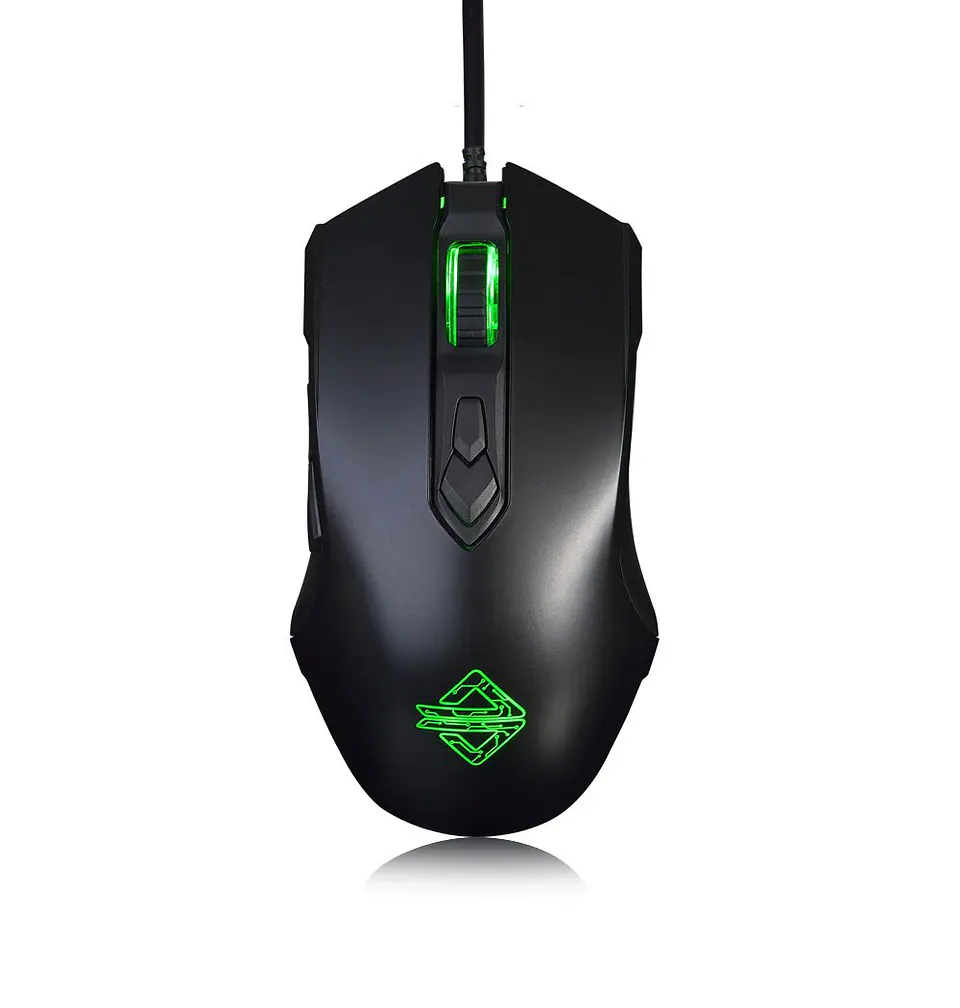Mouse Gamer Rgb Ajazz Aj52 2500 Dpi - Negro - Rosado 4