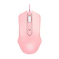 Mouse Gamer Rgb Ajazz Aj52 2500 Dpi - Negro - Rosado - Miniatura 5