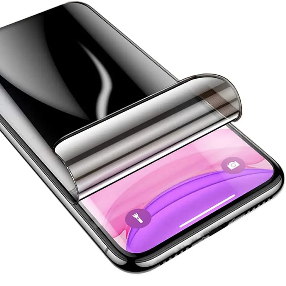 Lamina Anti Espia Hidrogel para iPhone 11 12 13 14 15 3
