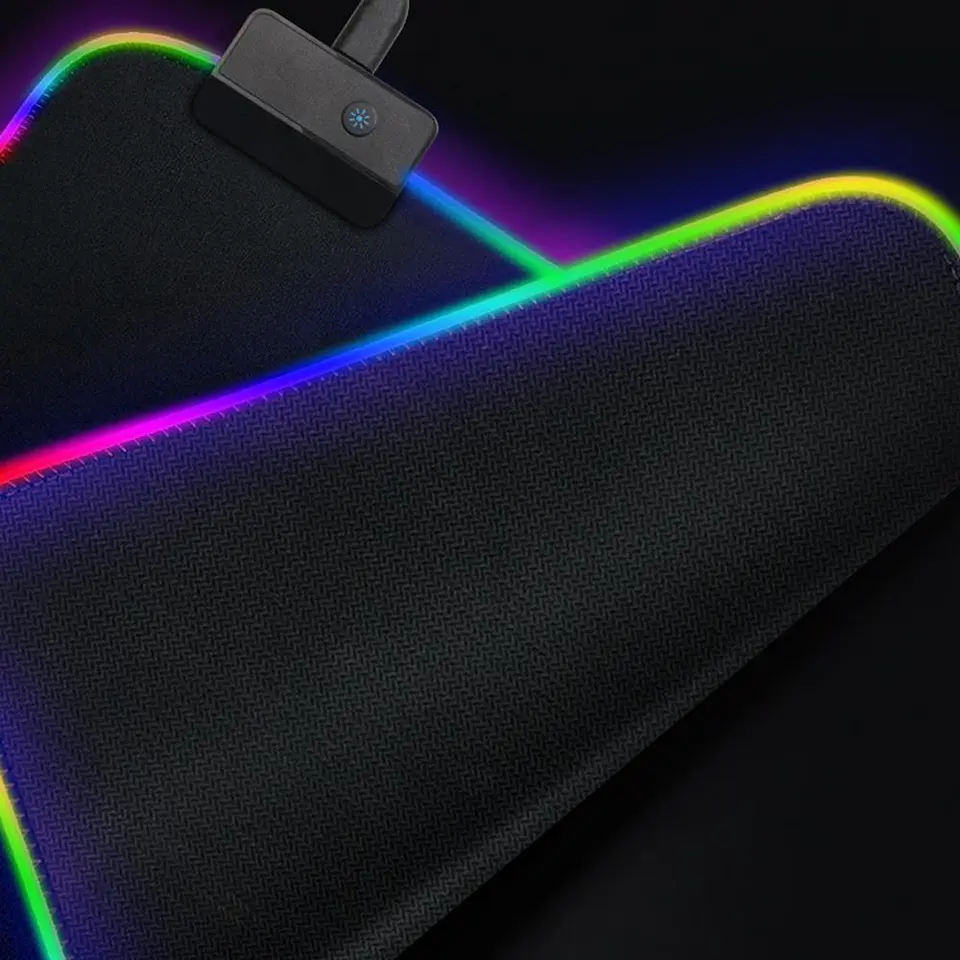 Mouse Pad Gamer Xl Antideslizante Alfombrilla Rgb 80x30cm 2