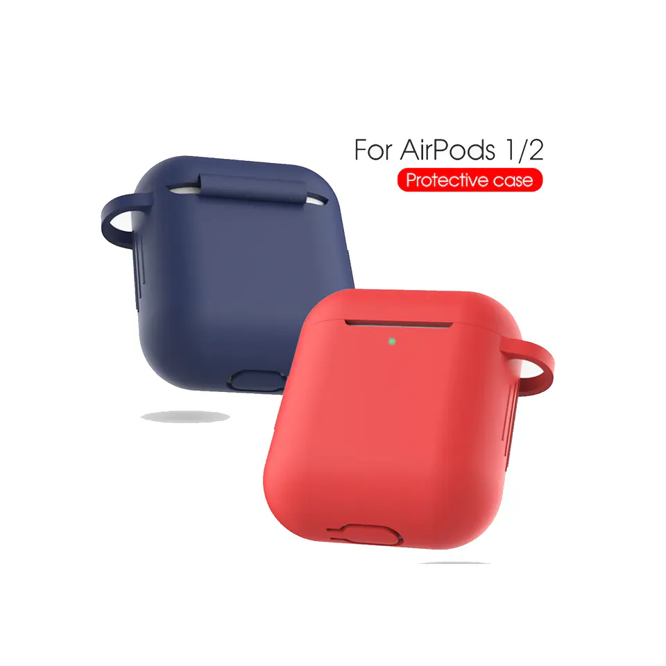 Carcasa Funda Silicona Para AirPods 1/2 y 3ra generacion.  3