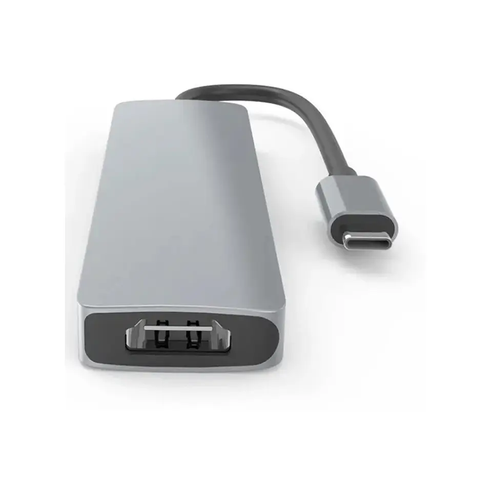 Hub Adaptador Usb C 6 En 1 Para Macbook iPad Tablet Notebook 2