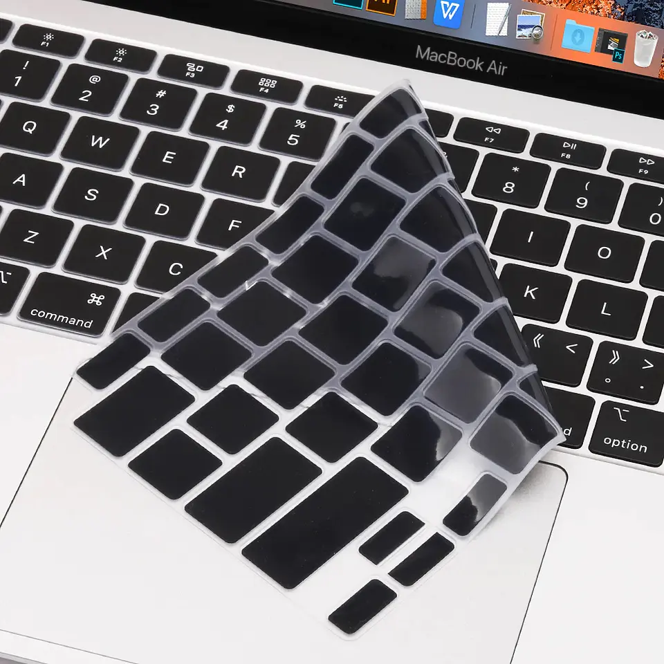 Protector Teclado Silicona Para Macbook Air 13 A2179 / A2337 1