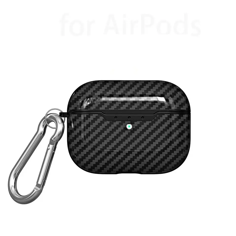 Carcasa Funda Fibra de Carbono Para AirPods / Airpods Pro 3