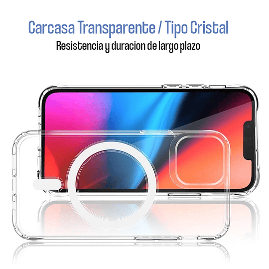 Carcasa COOL para iPhone 13 mini Magnética Transparente - Cool