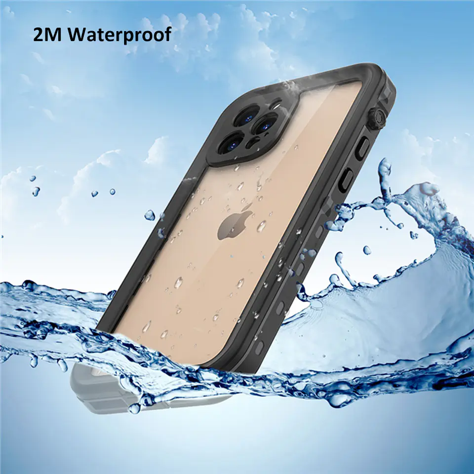 Carcasa Blindada para iPhone 11 12 13 Waterproof Antishock IP68  3