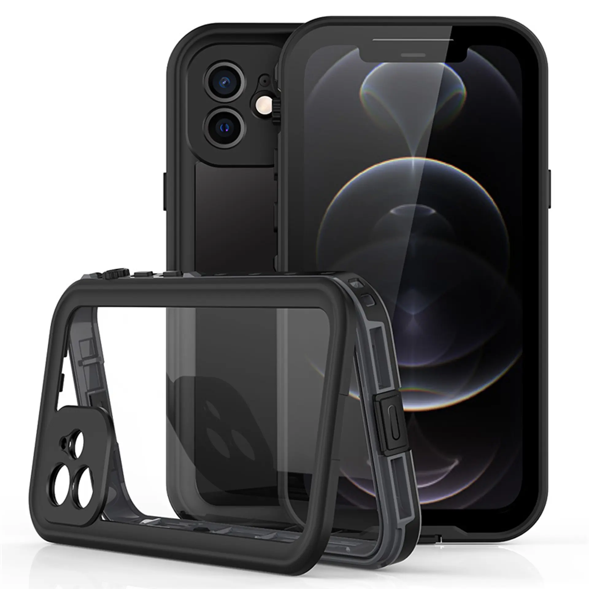 Carcasa Blindada para iPhone 11 12 13 Waterproof Antishock IP68  4