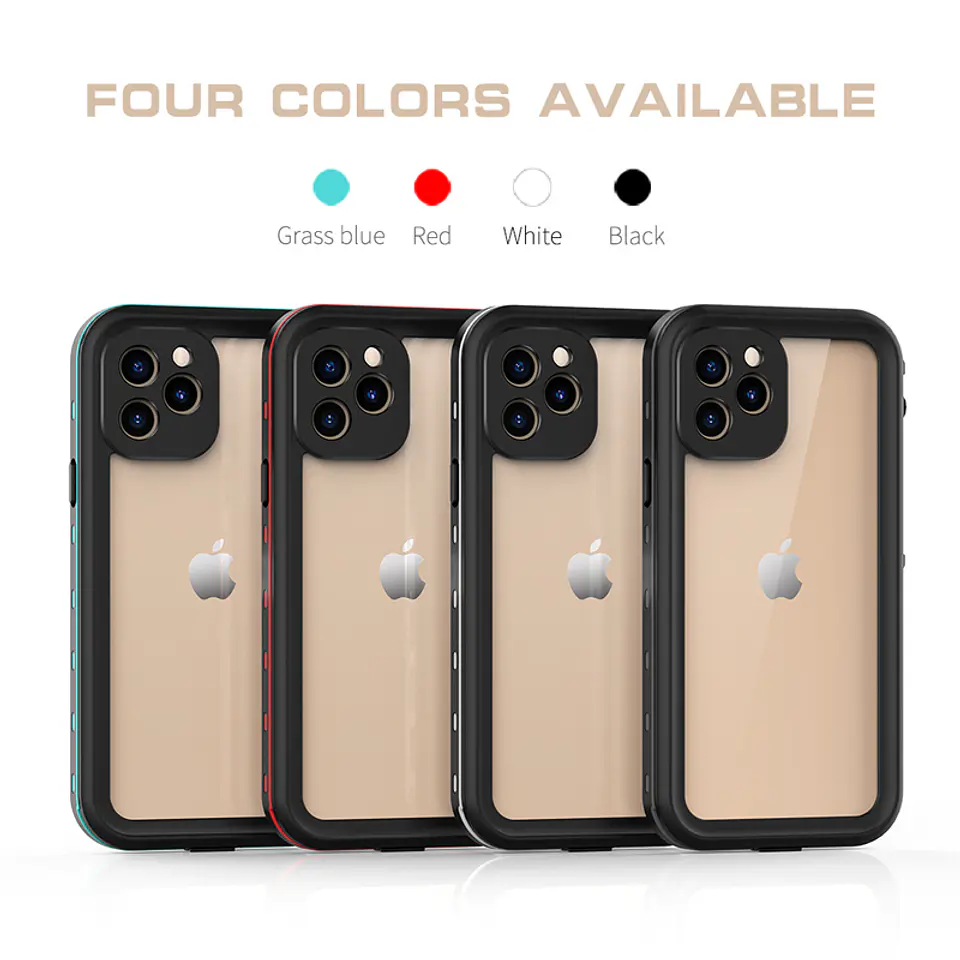 Carcasa Blindada para iPhone 11 12 13 Waterproof Antishock IP68  5