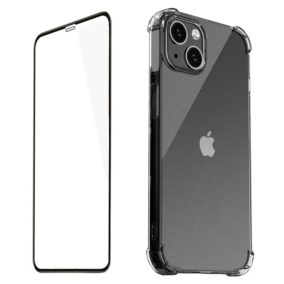 Kit Carcasa Reforzada para iPhone 13 / 13 Pro / 13 Mini  + Lamina Cerámica 1