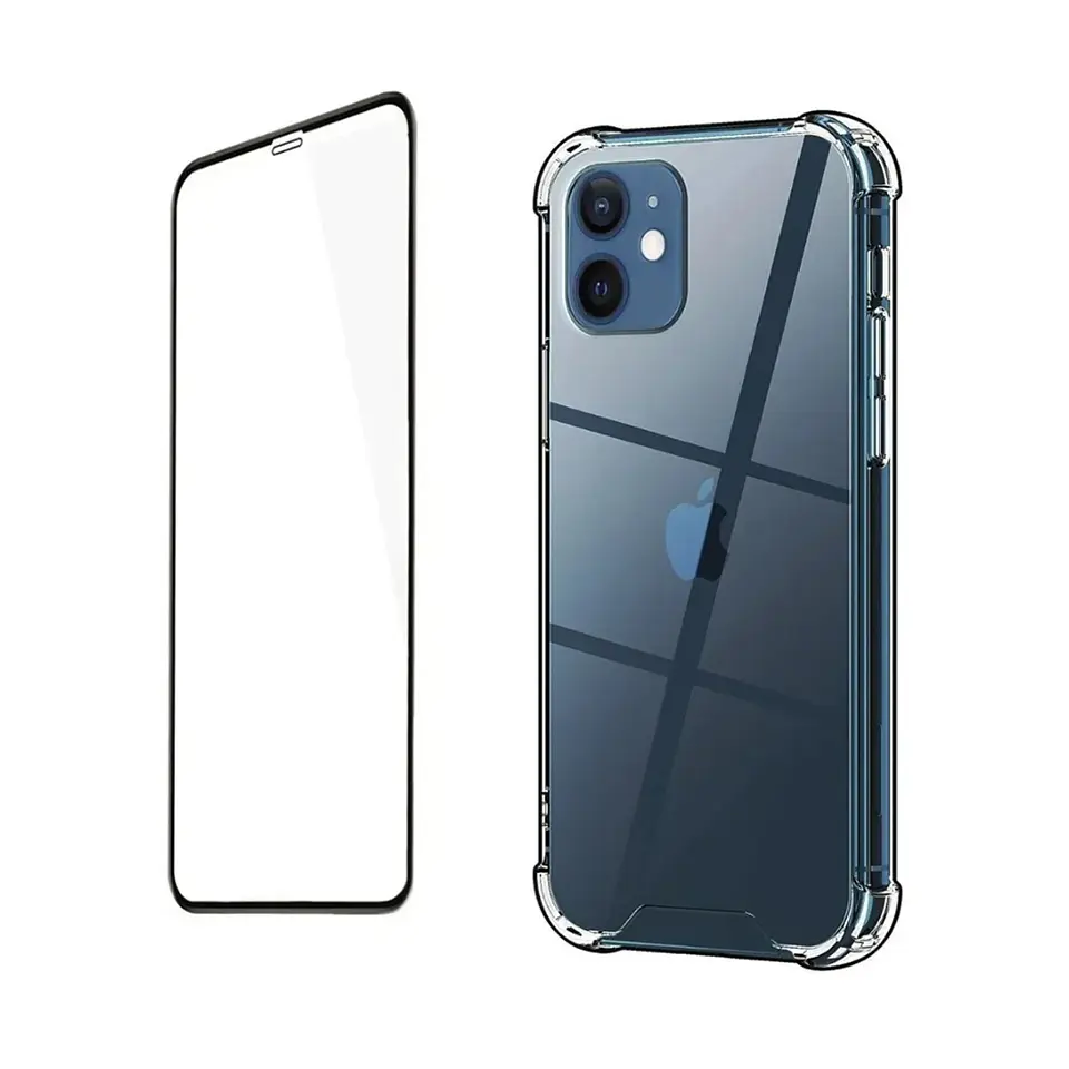 Kit Carcasa Reforzada para iPhone 11 / 11 Pro / 11 Pro Max  + Lamina Cerámica  1