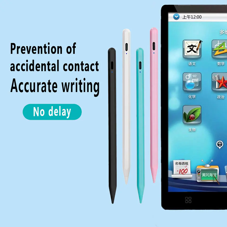 Pencil Lapiz para iPad con Palm Rejection - Máxima precisión 9