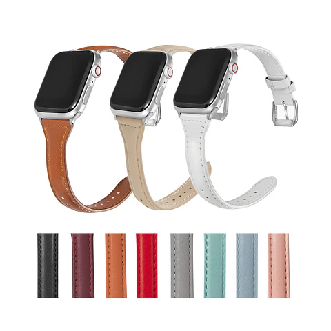 Correa Cuero Slim Cut Para Apple Watch