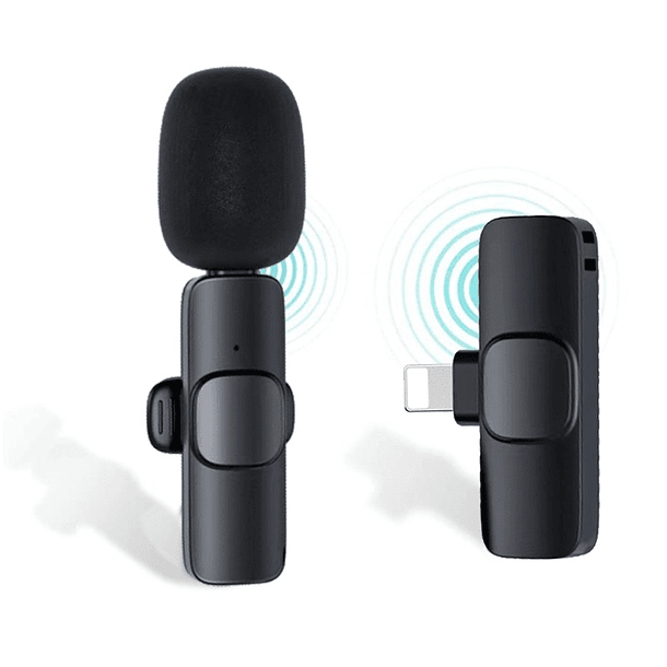 Microfono Inalambrico Lavalier para iPhone Plug And Play 4