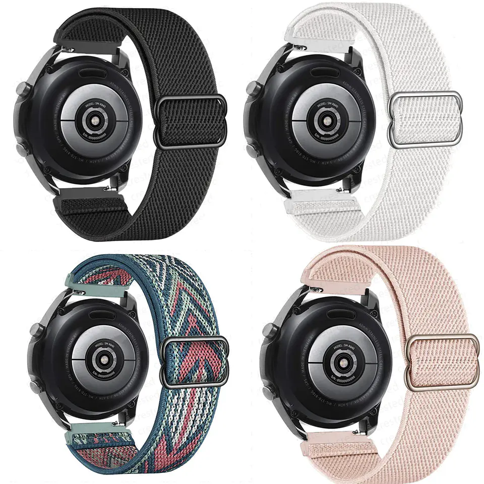 Correa Nylon Para Galaxy Watch / Active / Amazfit Gt2 Gts 1