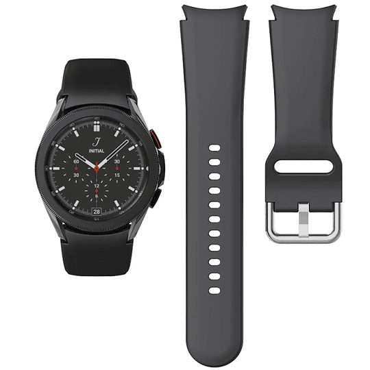 Correa Silicona Para Galaxy Watch 3 4 5 6 / Classic 20mm