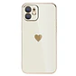 Carcasa para iPhone 11 12 13 14 15 Corazones - Miniatura 3