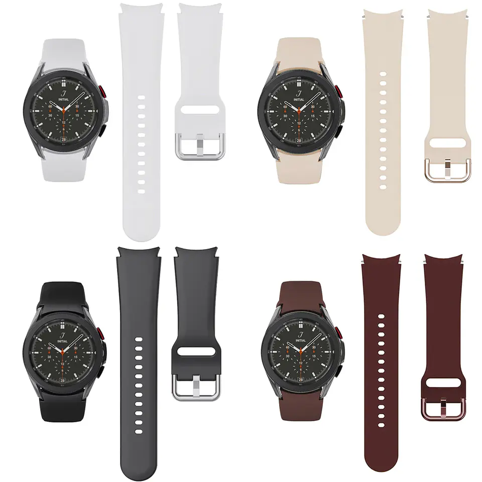 Correa Silicona Para Galaxy Watch / Amazfit / Garmin / 20mm 2