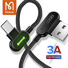 Cable Usb A - Tipo C Mcdodo 1.2 Mts 90º Gamer Android 3