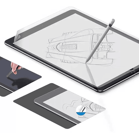 Paperfeel Lamina Sensación Papel Tablet Galaxy Tab S6 S7 S8 S9 Paper-Like