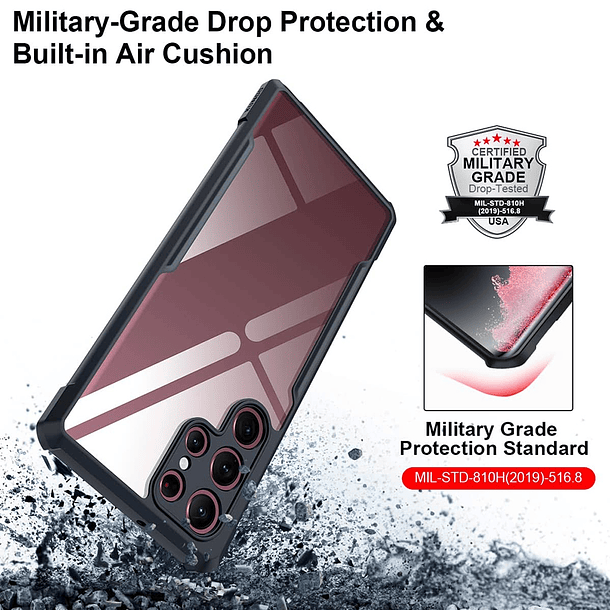 Carcasa Militar para Samsung Galaxy S22 Ultra Antigolpes Blindada  5