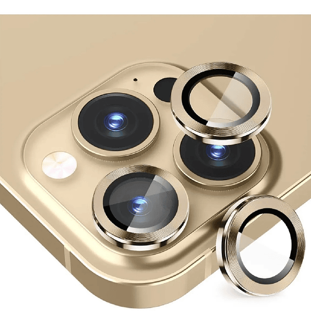 Vidrios Protectores Aluminio Camara Para iPhone 14 Pro / Max 9