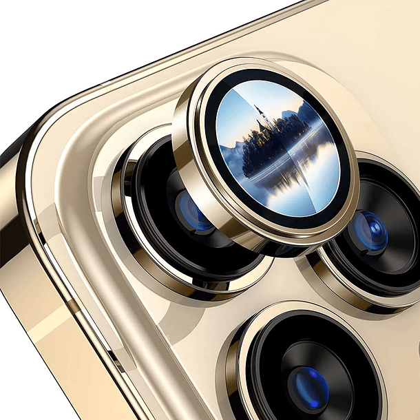Vidrios Protectores Aluminio Camara Para iPhone 14 Pro / Max 10