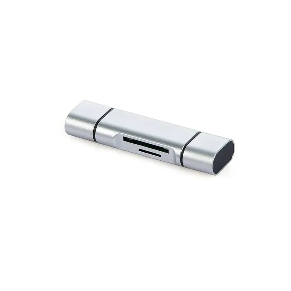 Adaptador Lector Tarjeta Sd Micro Sd A Usb Tipo C Micro Usb 1